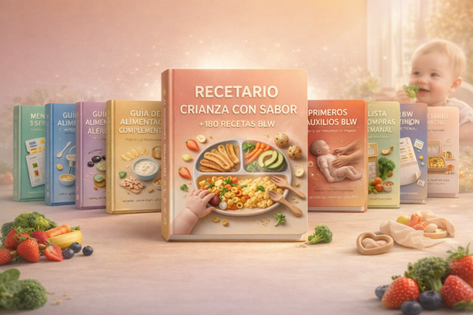 Sistema BLW sin Miedo +180 Recetas + 10 Bonus de regalo